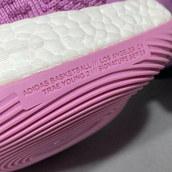 Adidas Men\'s 10.5 Sneakers Basketball Trae Lilac Purple Stratosphere H06483 main image 4